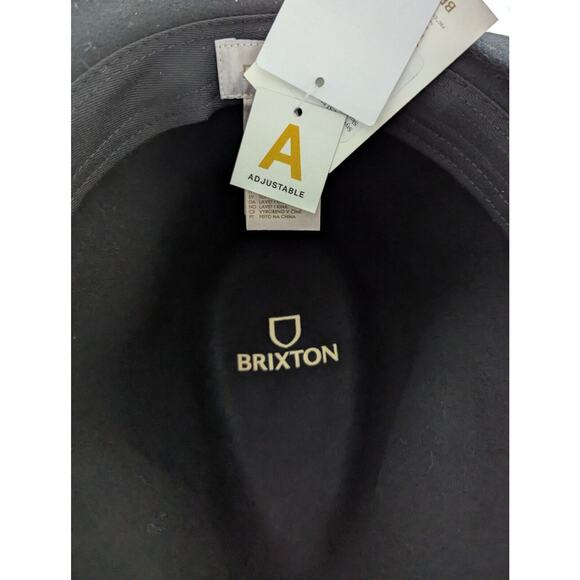 Brixton Black Wesley Fedora Hat Women's Size Medium - Picture 9 of 11